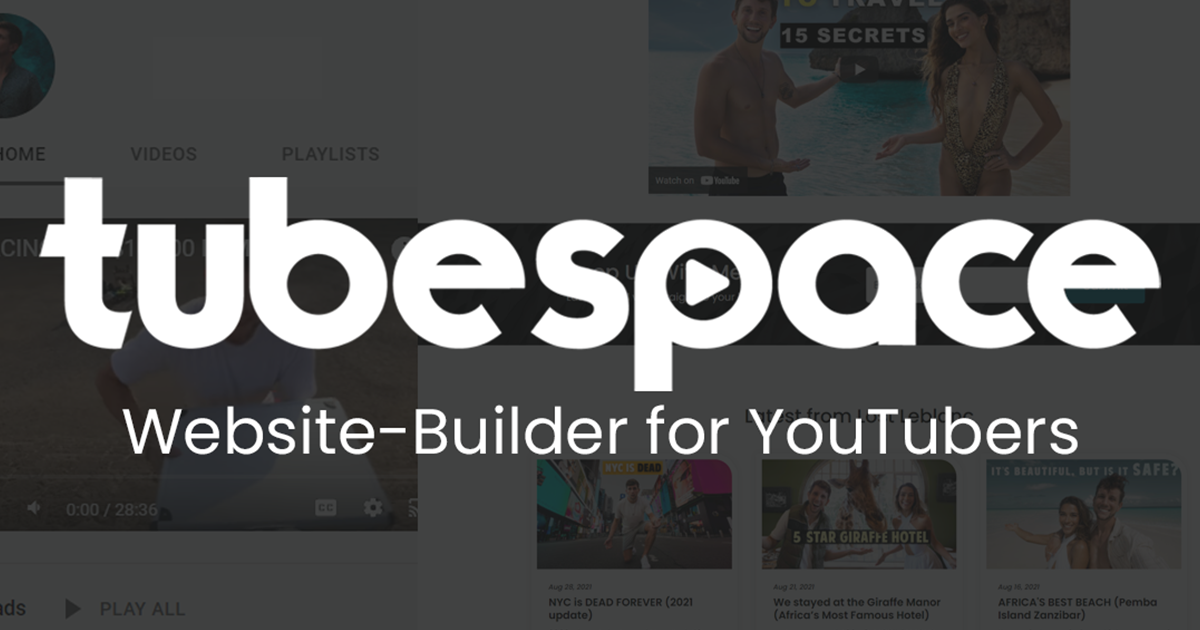 tubespace website-builder